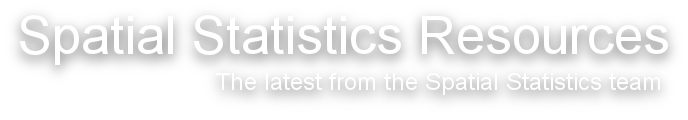 Spatial Statistics Resources – The latest from the Esri Spatial Statistics team