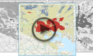 Using clustering and hot spot analysis to examine trends