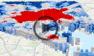 Examine spatio-temporal data with the space time cube